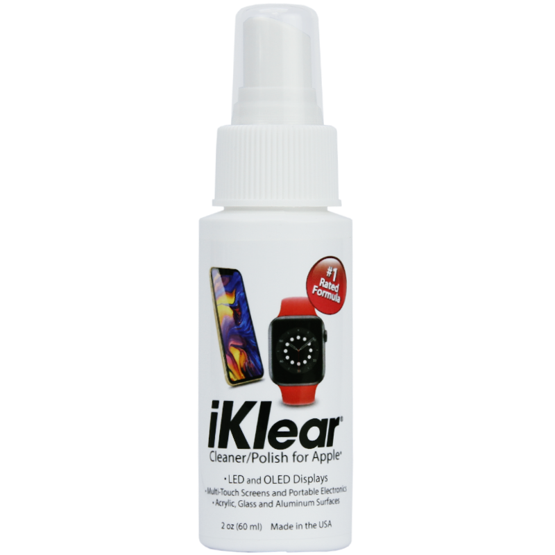 iKlear IK-2 Screen cleansers free of alcohol to coatings and children safe on aircraft 60ml