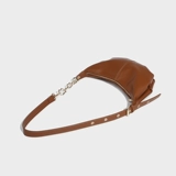 Кожаная демисезонная небольшая дизайнерская вместительная и большая сумка на одно плечо, из натуральной кожи