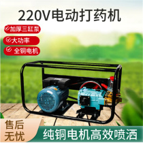 New 220v electric sprayer high-voltage agricultural orchard greenhouse high-power spray atomizer motor sprayer