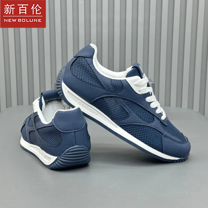 New Balance Men's Shoes 2026 Summer New Breathable Mesh Casual Sports Shoes Retro German Training Shoes Forrest Gump Trendy Shoes