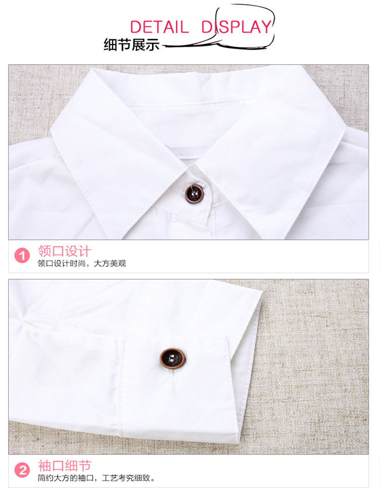 Chemise fille à manche longue - Ref 2085756 Image 19