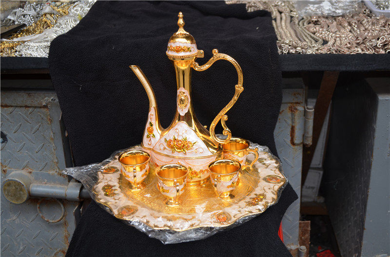 Copper silver silver silver boutique furniture 1877246 wine cup plate