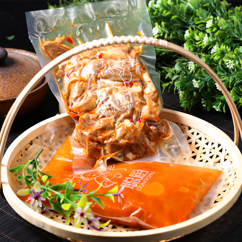 聪厨 黑山羊羊肉汤 800g 加热即食 图2