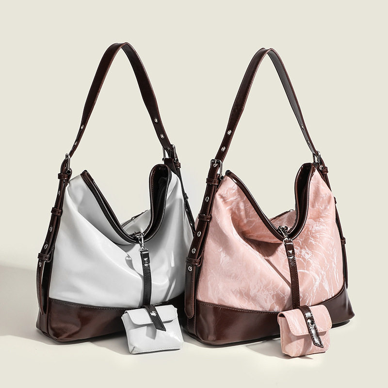 CMNG KAIND Original Large Capacity Tote Bag for Women 2026 New Arrival High-End Niche Design Shoulder and Crossbody Bag - Thumbnail 2