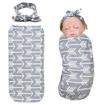 Newborn Swaddle Sack with Baby Hat Sleeping Sack So