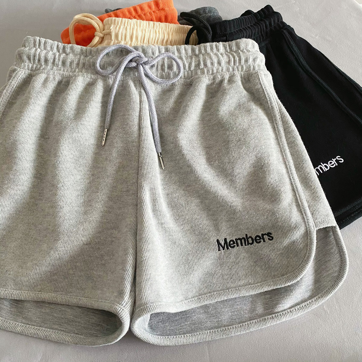 Cotton casual sports shorts women's summer loose wear running comfortable sports shorts yoga hot pants tide ins