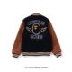 AHTSFOGBAPEXConcepts ເສື້ອກັນໜາວຮ່ວມກັບ ape head letter star logo stitching baseball jacket top