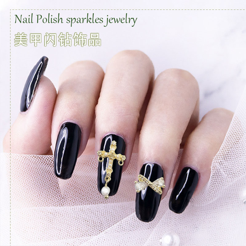 Net Red Nail Ornament 2020 New Heart-zircon Stone Drill Accessories Wind Bridal Mexian Women's Drill Day Series Mekap Drill