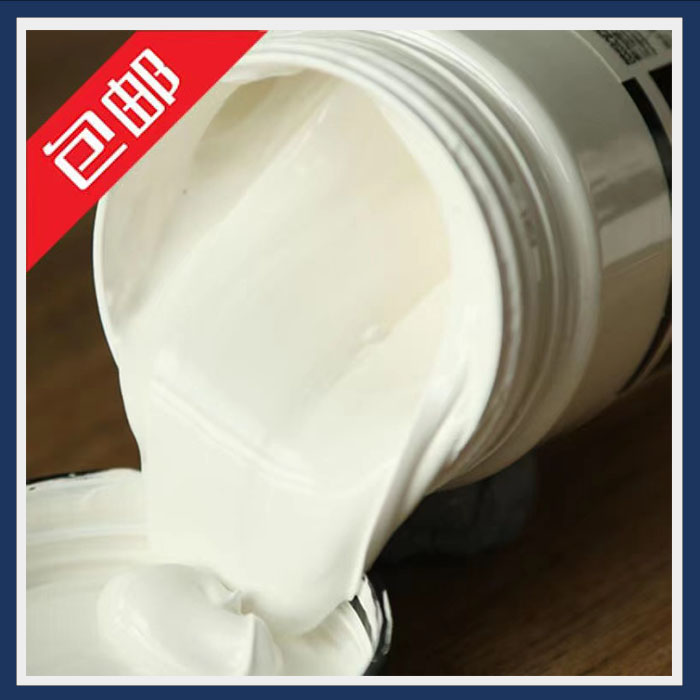 Two bottles from Dayang 300ml 500ml large bottle Dayang big white white gouache paint professional
