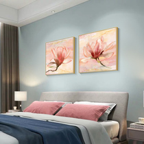 Spring full bedroom bedside decoration painting warm master bedroom two mural bedroom room wall decoration hanging painting