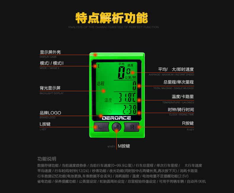 Compteur de vélo BOGEER - Ref 2423746 Image 11