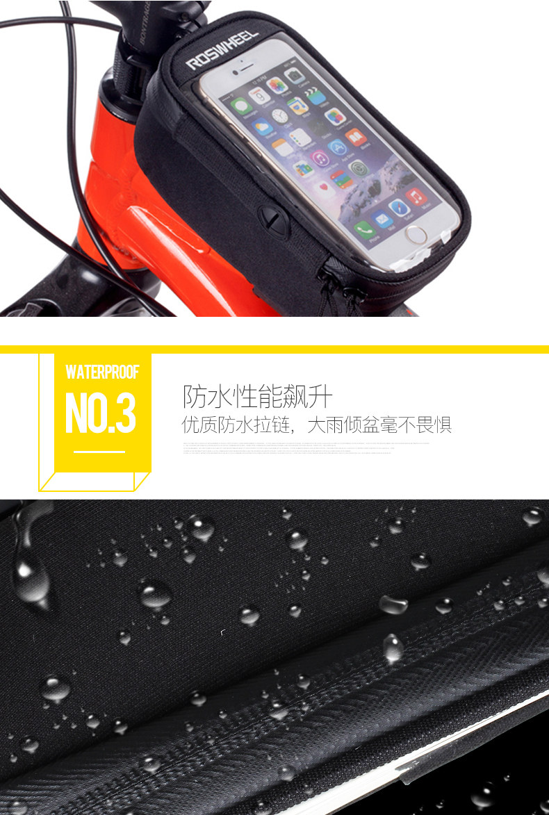 Sacoche pour vélo mixte ROSWHEEL - Ref 2212633 Image 19