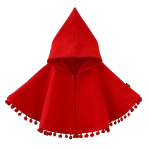 Petite chapeau rouge femme bébé manteau rouge out pour bébé shawl girl shawl à lextérieur dune petite veste pour le printemps automne et hiver