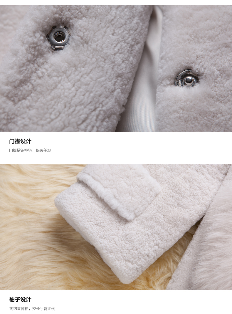 Manteau de fourrure femme SENKU - Ref 3173078 Image 23