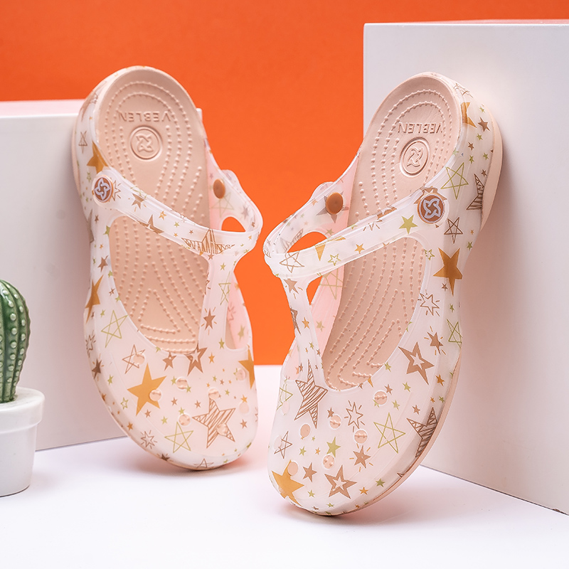 VEBLEN summer 2022 Mary Jane thickens anti - slip shoes jelly shoes lady sandals sandals beach shoes