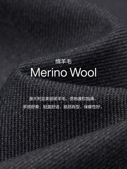 Edition Casual Pants for Women 2026 Spring New Style Color-Blocking Thread Cut Edge Wool Blend Wide-Leg Pants Ebf1Pat031