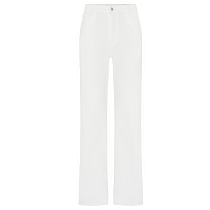 Edition ouverte jeans blanc femme jeans 2023 été nouveau pantalon pied pelé maigre pants EBC2JEN002