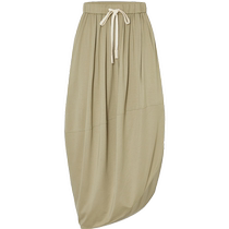 (New product newly released) edition2024 summer wasteland style asymmetric flower bud skirt EBD2SKTT04