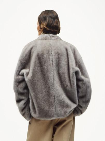 Edition Plush Outwear for Women 2025 Winter New Style Imitation Rabbit Fur Eco-Friendly Fur Outwear Ebe4Cot013