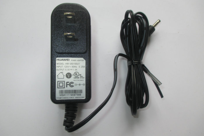 Guaranteed brand new original Huawei 5v1a power supply with box 3 5mm * 1 35