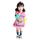 Váy bé gái 1-7 tuổi mùa thu 2019 dài tay phù hợp với áo cotton dễ thương hoạt hình váy len 3 - Váy