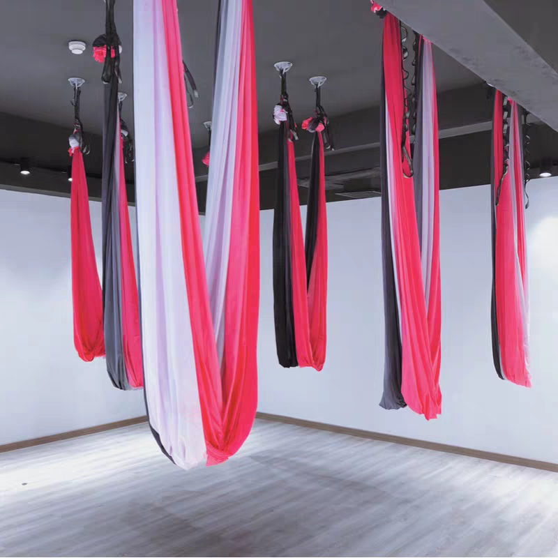 New Aerial Yoga Pendant Home Indoor Slightly Stretchy Sky Lanyard Fixing Disk Accessories Graduated Stretch Straps