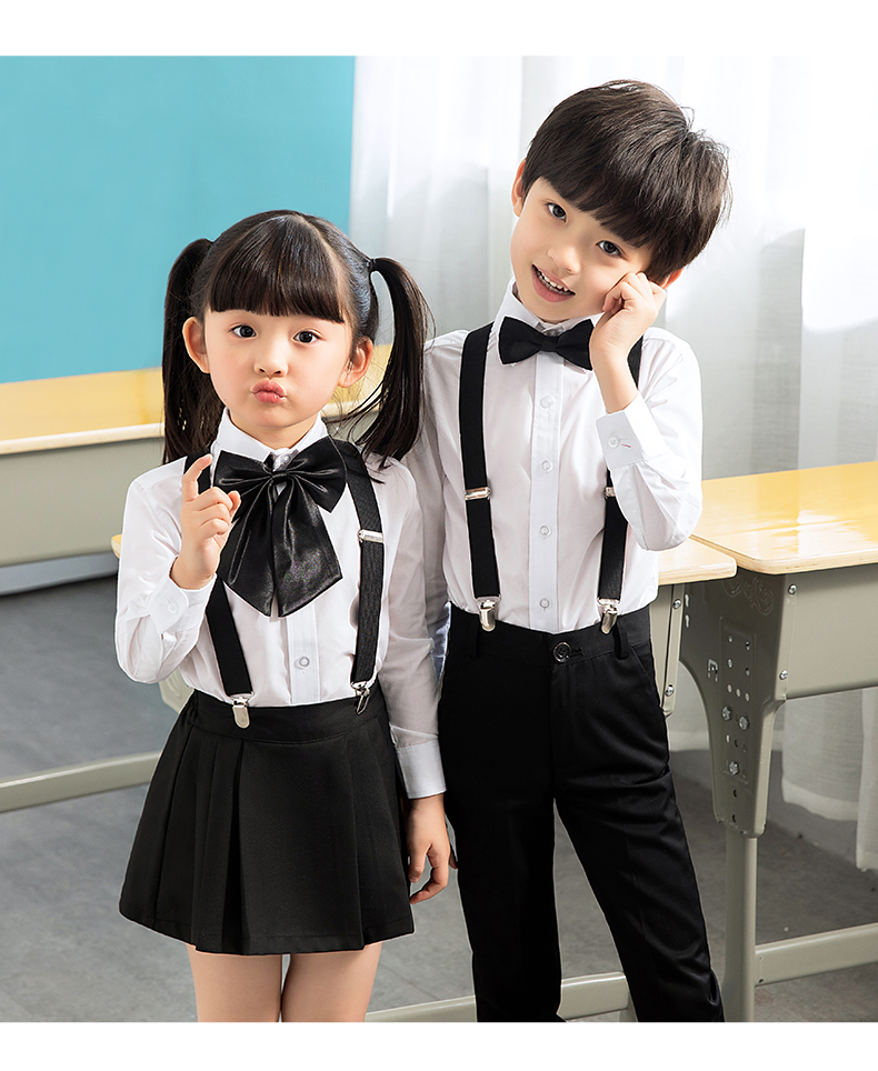 Trang phục trẻ em bé trai và bé gái phù hợp với yếm ngày đầu năm quần áo bé trai