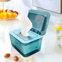 Car mask drawing paper box Nordic style living room household wipes storage box sealed water lock car makeup remover wet towel box