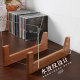 Solid Wood Vinyl Record Rack Lp Storage Box Audiophile Old Record Album Display Rack Desktop Cd Storage Rack