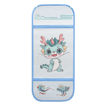 Universal stroller mat can be used on both sides