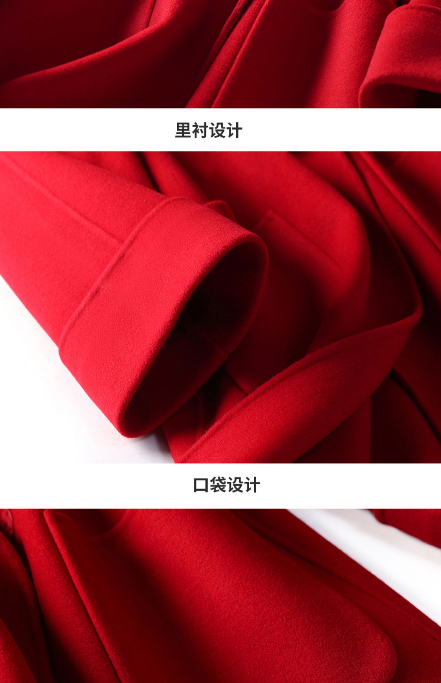 Raglan tay áo len nữ lông cừu chống mùa 2019 mới phù hợp với cổ áo lỏng dài áo cashmere - Accentuated eo áo áo khoác dạ nữ dáng dài