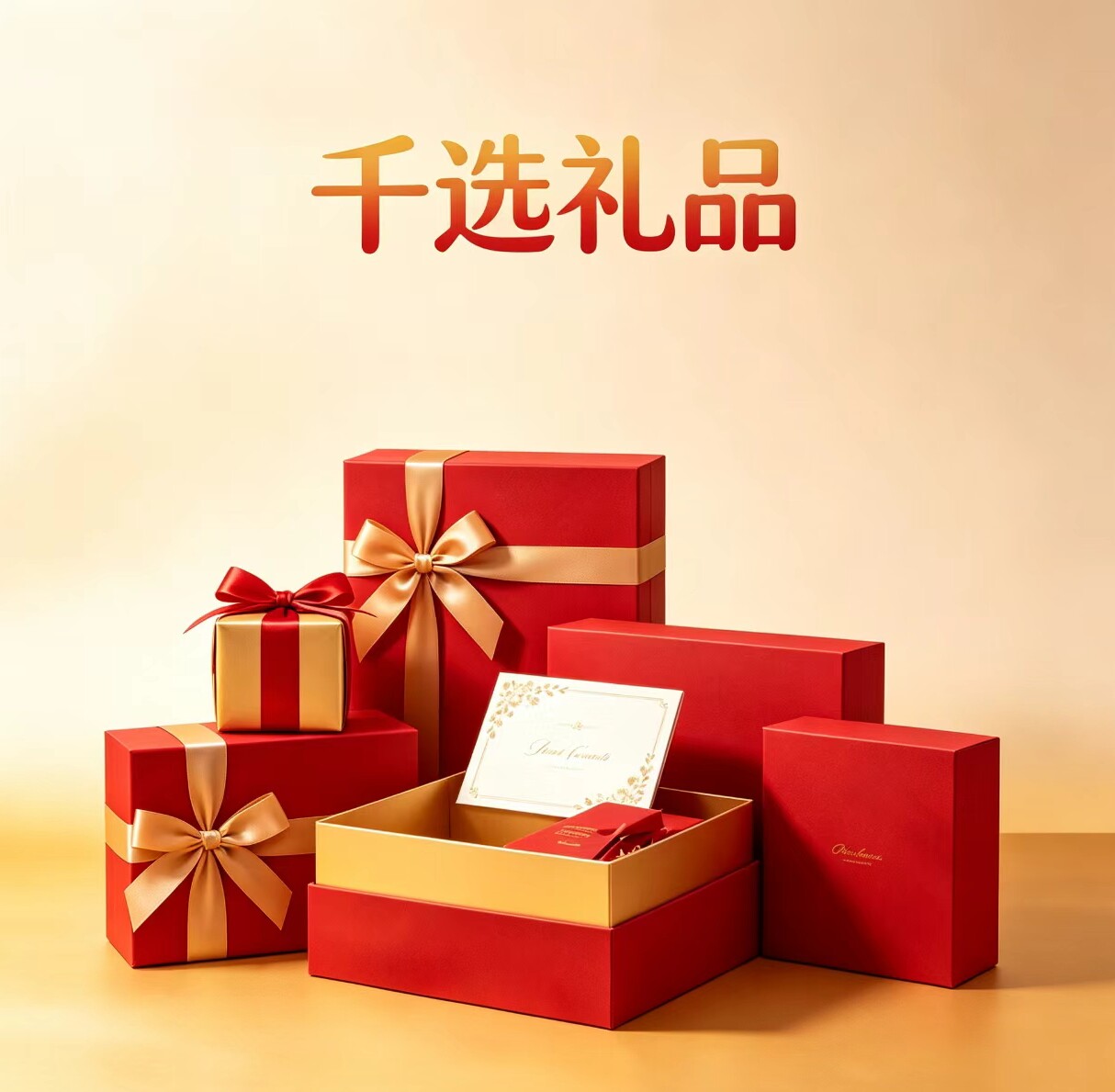 千选礼品的LOGO