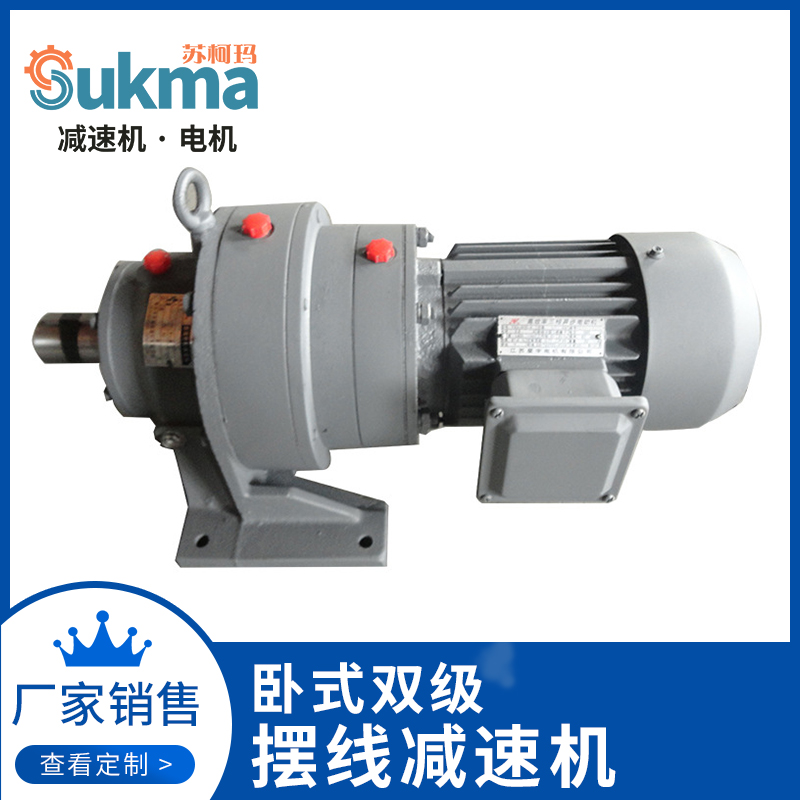 Horizontal bi-level cycloidal reducer BWELD XWELD BWEY XWEY with motor support bookmaker sales