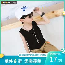 (40% off) (spike clearance)Boys vest summer 2020 new children sleeveless striped top summer