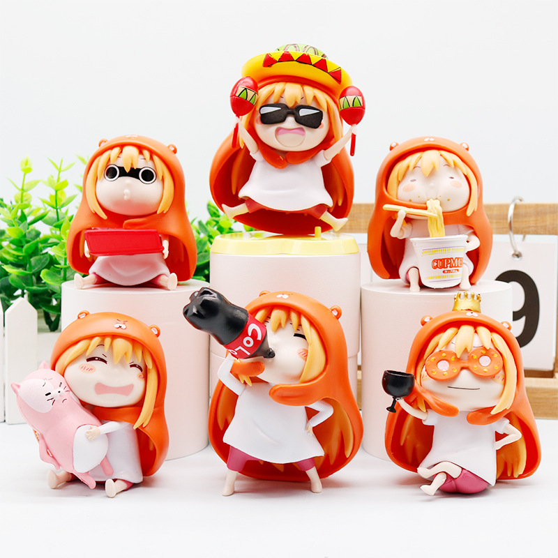 Xiaomianwumei chassis desktop ornaments dry rice man peripheral trendy toy claw machine cartoon animation series