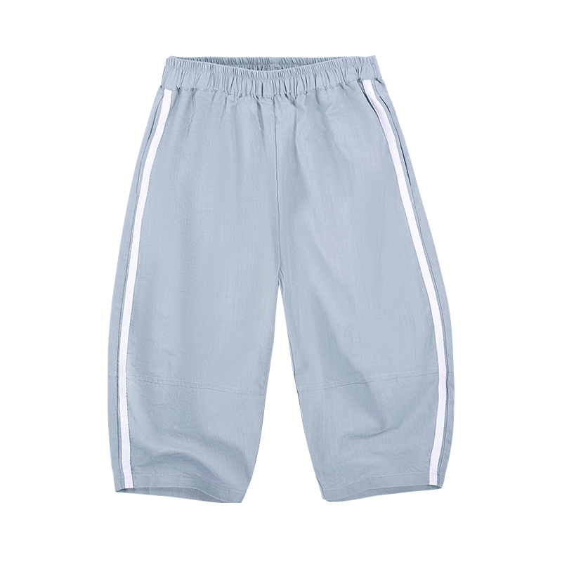 Chàng trai Bảy quần trẻ em quần quần mùa hè mùa hè quần âu trẻ em quần short lớn bông mỏng trẻ lỏng lẻo khô nhanh triều.