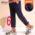 Chàng trai cộng với quần nhung quần ấm trẻ em sweatpants 15 vừa trẻ em lớn dày quần ấm áp trong quần chất béo con 12 tuổi. 