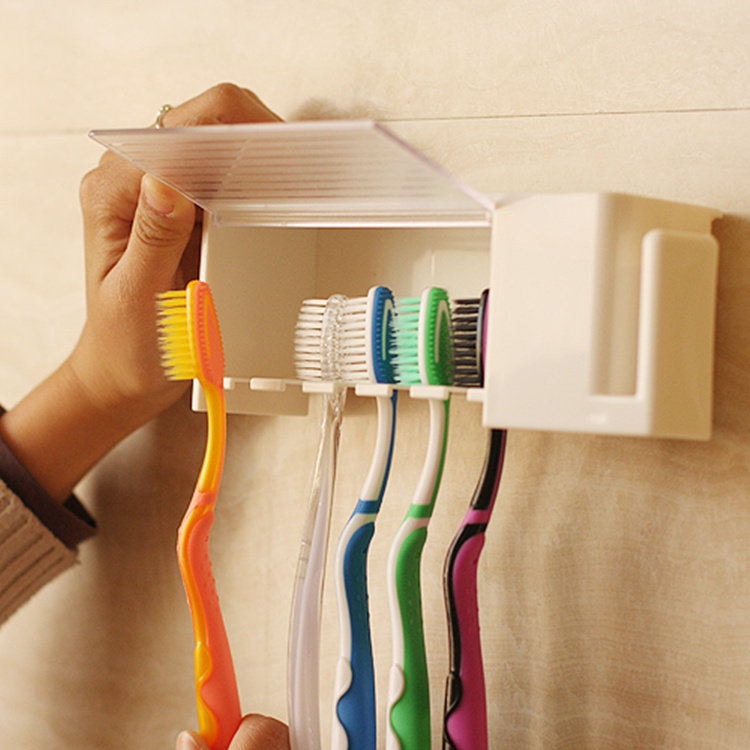 Japanese viscose toothbrush holds rack toothpaste rack mouthwash rack Creative bathroom shelf