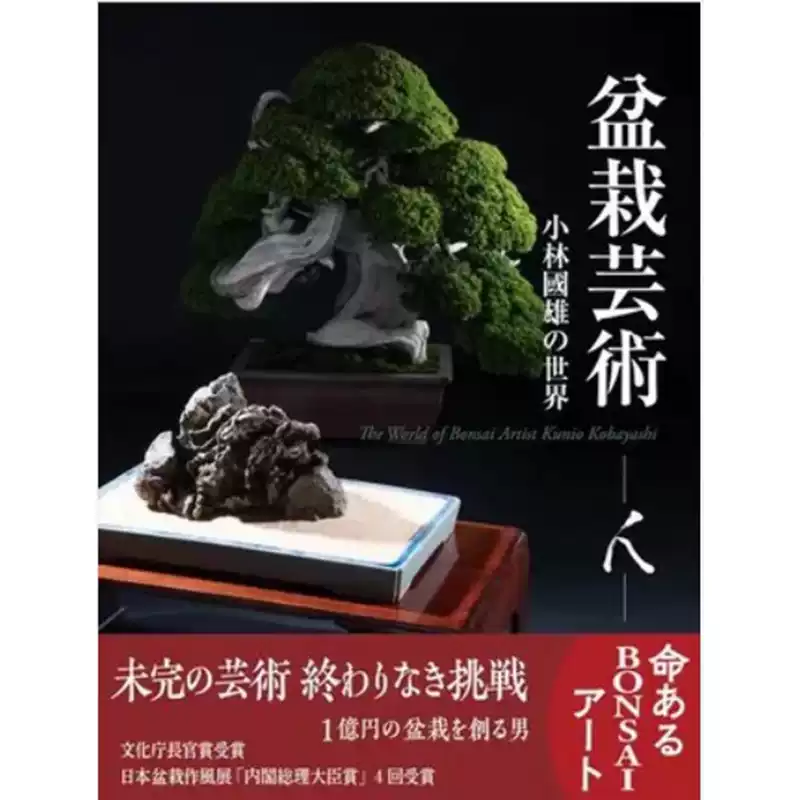盆栽芸術人小林國雄の世界日本盆景艺术大师作品第3部日文盆栽书