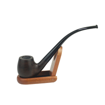 360ym Ebony long handle solid wood pipe reading bucket 3mm scrubable metal filter filter gift