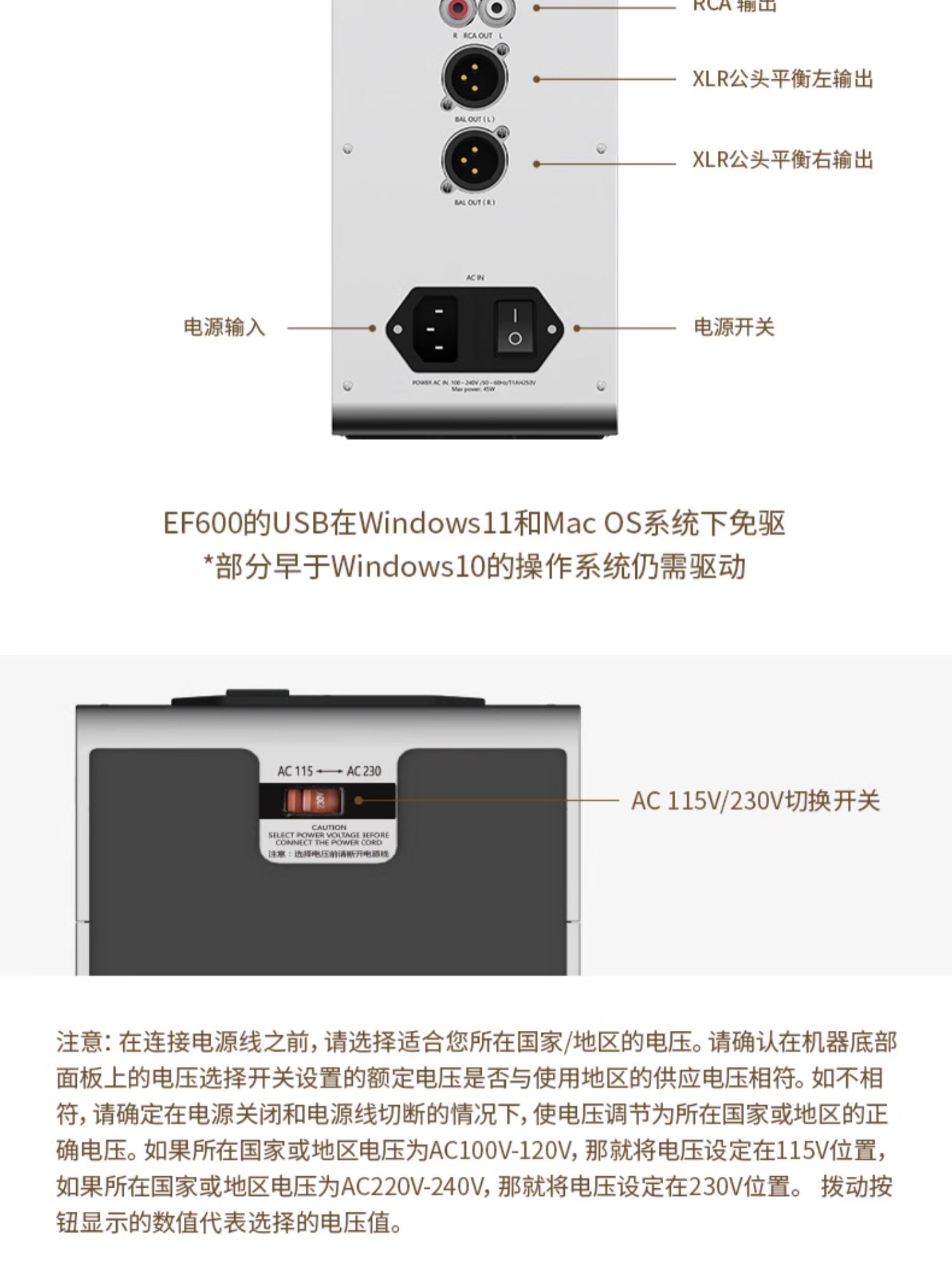 HIFIMAN EF600插图8