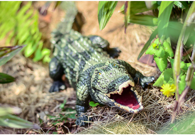 Trẻ em của khủng long đồ chơi động vật mô phỏng điện điều khiển từ xa Tyrannosaurus cá sấu sẽ đi bộ 3 tuổi cậu bé 4161 món quà xe ô tô điều khiển