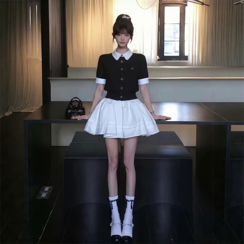 Birthday Mini Dress, American College Style, Miu Style, Jk Uniform Set, Lolita Princess Dress for Autumn