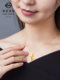 Cai Bai Jewelry Shining Gold Pendant Oriental Garden Fragrant Osmanthus Series Fresh Osmanthus Pure Gold Necklace Pendant