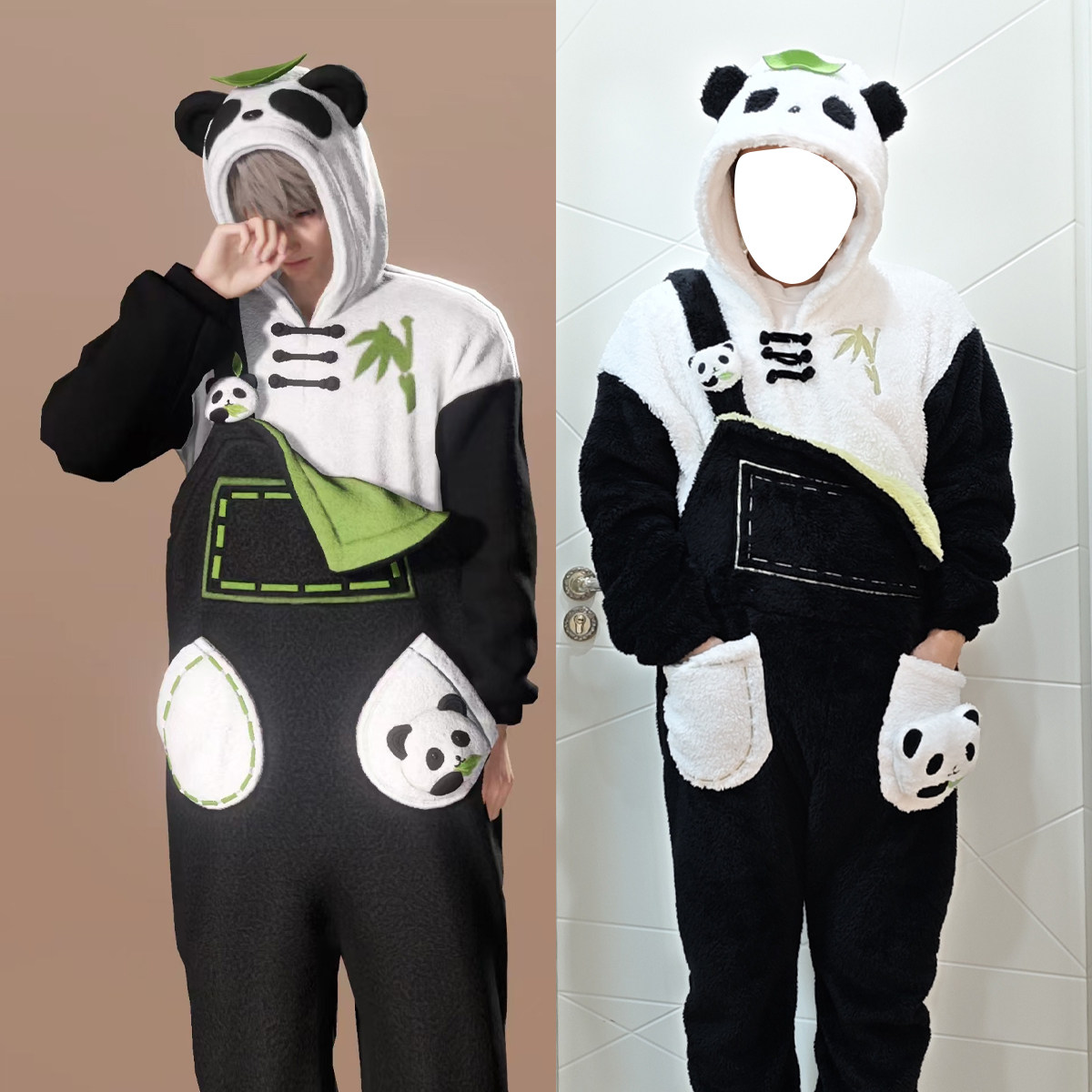 Game Love and Deepspace Cosplay Kostüm Panda Halloween Party 4