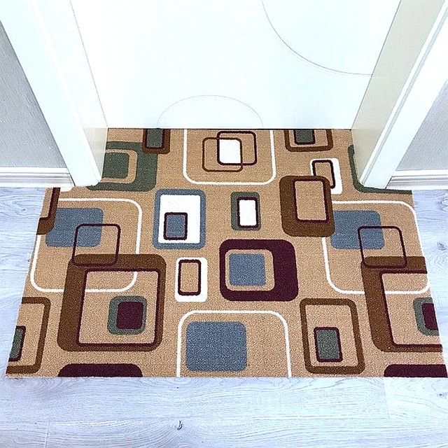 Foyer carpet door mat foot mat door mat front door custom can be cut door mat entry household water absorption