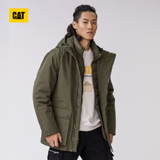 куртка cat/卡特2020秋冬新款羽绒服男基础百搭休闲连帽羽绒服男 CAT/2020