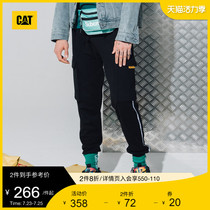 CAT Carter summer mens pants casual personality decorative pocket knitted pants mens counter with the same