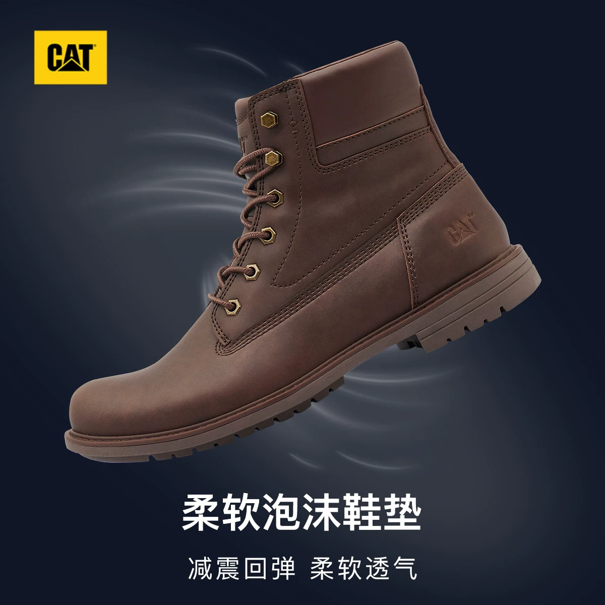 CAT Martens, ретро высокие ботинки, американский стиль