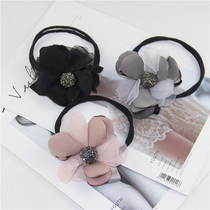 Korean version of rhinestone flower hair curler lazy fluffy flower head ball head Styler hair artifact hair accessories